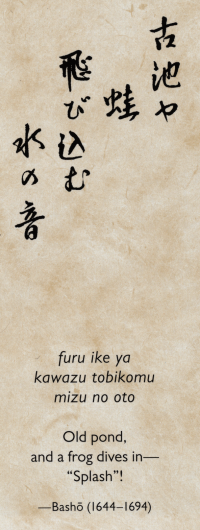 Basho poem
